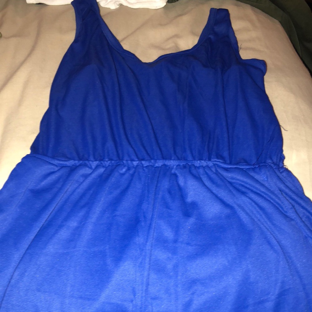 Blue romper